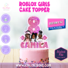 ROBLOX BLACK GIRLS CAKE TOPPER Kary Designs