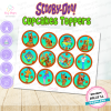 SCOOBY DOO CUPCAKES TOPPERS - Kary Designs