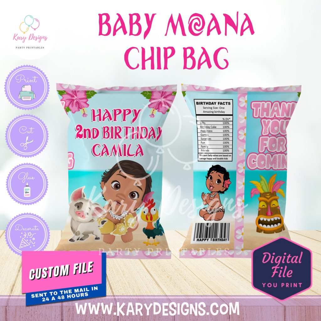 BABY MOANA CHIP BAG