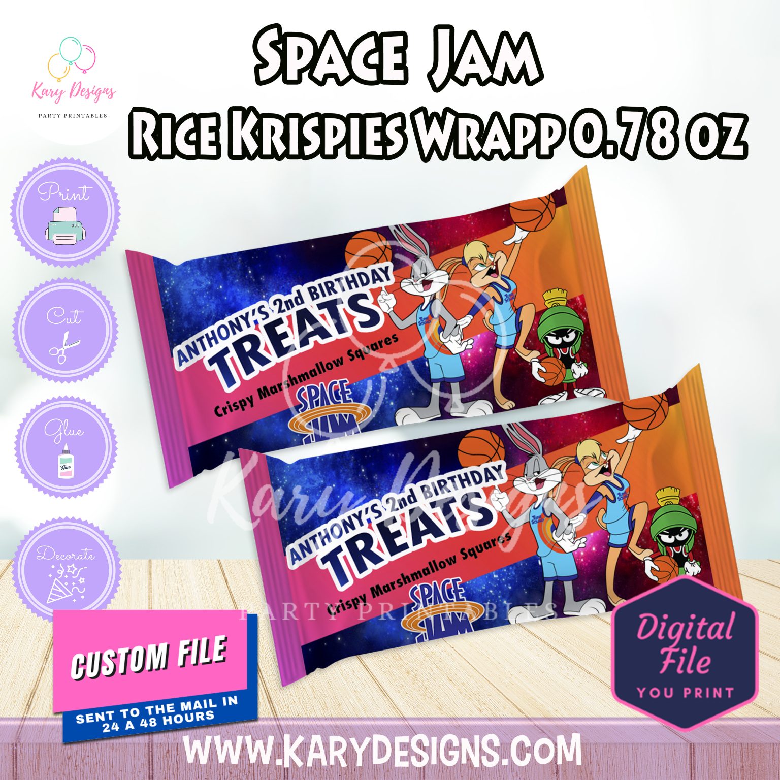 space-jam-2-rice-krispies-wrapper-kary-designs