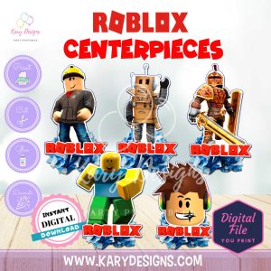 PRINTABLE ROBLOX CENTERPIECES