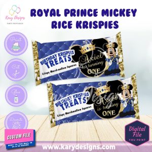 PRINTABLE ROYAL PRINCE MICKEY RICE KRISPIES