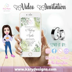 wedding invitation video